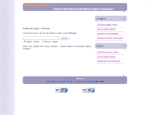 Tablet Screenshot of dictionar-englez-roman.net